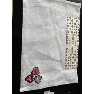 new from the heart valentines 4 pc placemats set hearts